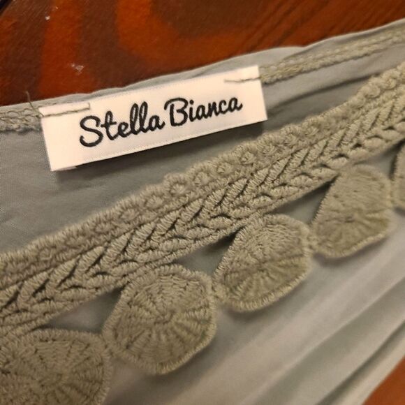 Stella Bianca Romper Sage Green Small Medium - Picture 3 of 6